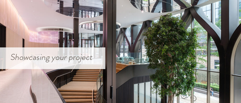 Showcasing your project. Highlighting the overview and details of you interior design